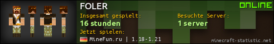 Benutzerleisten 560x90 für FOLER