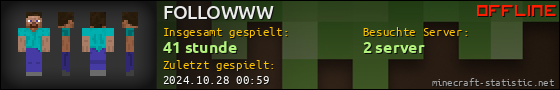 Benutzerleisten 560x90 für FOLLOWWW