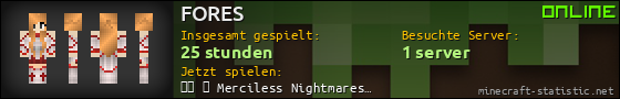 Benutzerleisten 560x90 für FORES