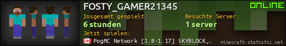 Benutzerleisten 560x90 für FOSTY_GAMER21345