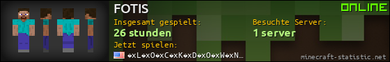 Benutzerleisten 560x90 für FOTIS