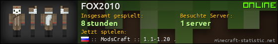 Benutzerleisten 560x90 für FOX2010