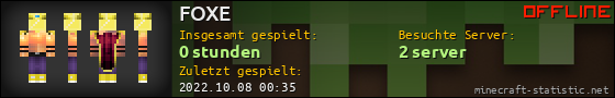 Benutzerleisten 560x90 für FOXE