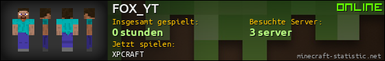 Benutzerleisten 560x90 für FOX_YT