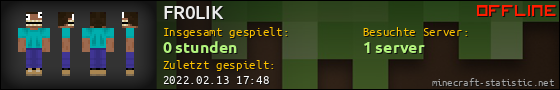 Benutzerleisten 560x90 für FR0LIK