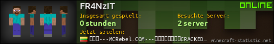 Benutzerleisten 560x90 für FR4NzIT