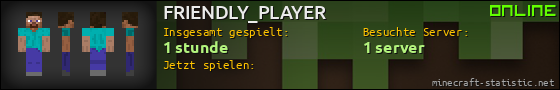 Benutzerleisten 560x90 für FRIENDLY_PLAYER