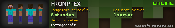 Benutzerleisten 560x90 für FRONPTEX