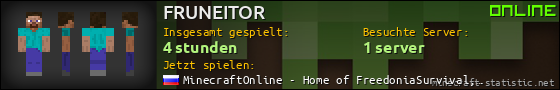 Benutzerleisten 560x90 für FRUNEITOR