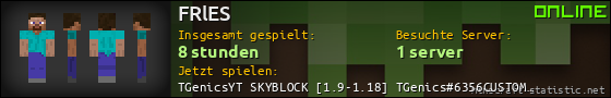 Benutzerleisten 560x90 für FRlES