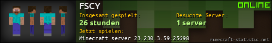 Benutzerleisten 560x90 für FSCY