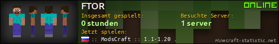 Benutzerleisten 560x90 für FTOR