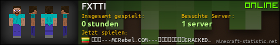 Benutzerleisten 560x90 für FXTTI
