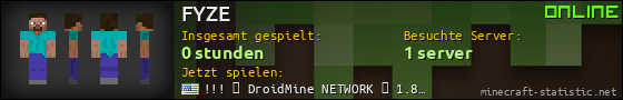 Benutzerleisten 560x90 für FYZE