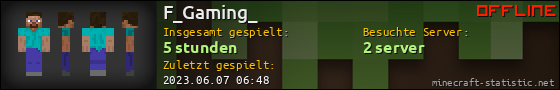 Benutzerleisten 560x90 für F_Gaming_