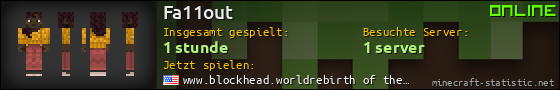 Benutzerleisten 560x90 für Fa11out