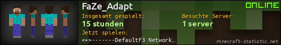 Benutzerleisten 560x90 für FaZe_Adapt