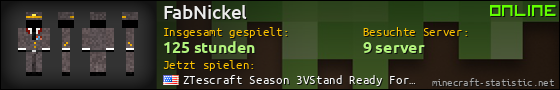 Benutzerleisten 560x90 für FabNickel