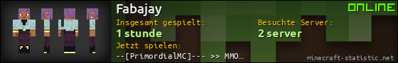 Benutzerleisten 560x90 für Fabajay