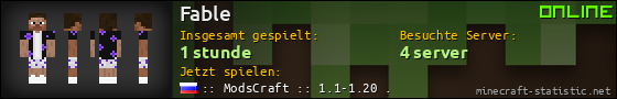 Benutzerleisten 560x90 für Fable