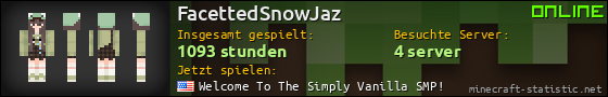 Benutzerleisten 560x90 für FacettedSnowJaz