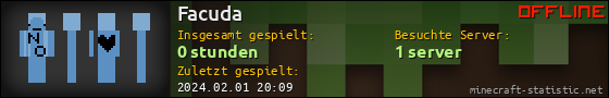 Benutzerleisten 560x90 für Facuda