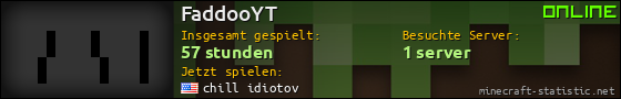 Benutzerleisten 560x90 für FaddooYT
