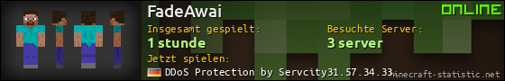 Benutzerleisten 560x90 für FadeAwai