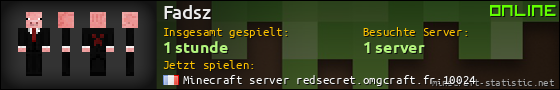 Benutzerleisten 560x90 für Fadsz