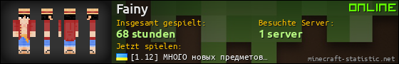 Benutzerleisten 560x90 für Fainy