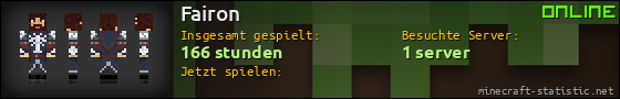 Benutzerleisten 560x90 für Fairon