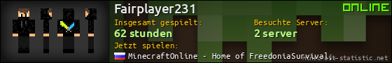 Benutzerleisten 560x90 für Fairplayer231