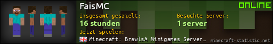 Benutzerleisten 560x90 für FaisMC
