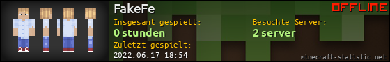 Benutzerleisten 560x90 für FakeFe