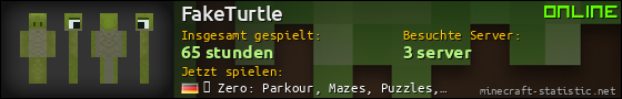 Benutzerleisten 560x90 für FakeTurtle