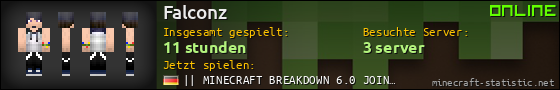 Benutzerleisten 560x90 für Falconz