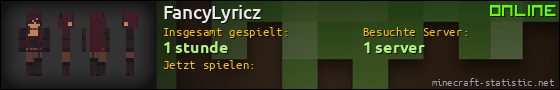 Benutzerleisten 560x90 für FancyLyricz