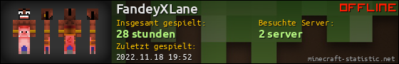 Benutzerleisten 560x90 für FandeyXLane