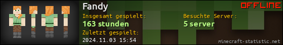 Benutzerleisten 560x90 für Fandy