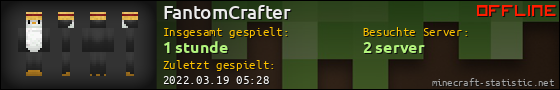 Benutzerleisten 560x90 für FantomCrafter