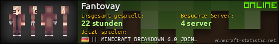Benutzerleisten 560x90 für Fantovay