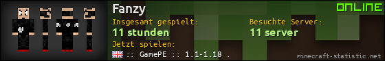 Benutzerleisten 560x90 für Fanzy