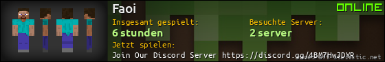 Benutzerleisten 560x90 für Faoi