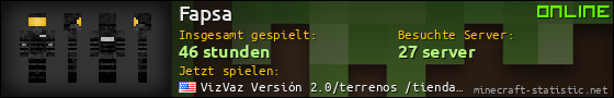 Benutzerleisten 560x90 für Fapsa