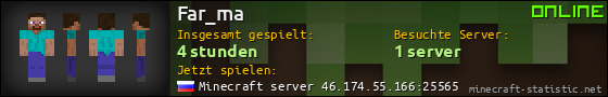 Benutzerleisten 560x90 für Far_ma