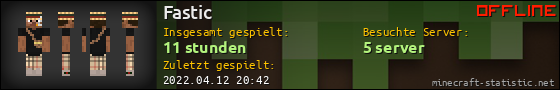 Benutzerleisten 560x90 für Fastic