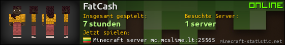 Benutzerleisten 560x90 für FatCash