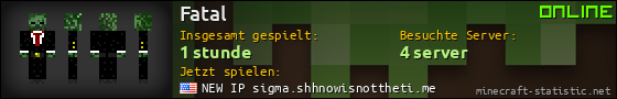 Benutzerleisten 560x90 für Fatal