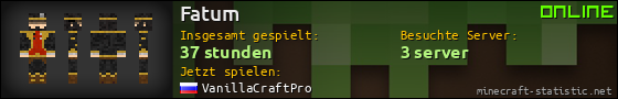 Benutzerleisten 560x90 für Fatum