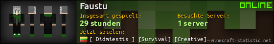 Benutzerleisten 560x90 für Faustu
